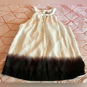 🍌 Banana Republic White and Black Ombre Blouse 🍌